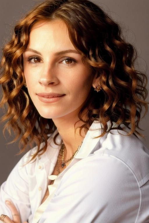 Julia Roberts, 1989 | Julia roberts, Julia roberts hair, Curly hair styles